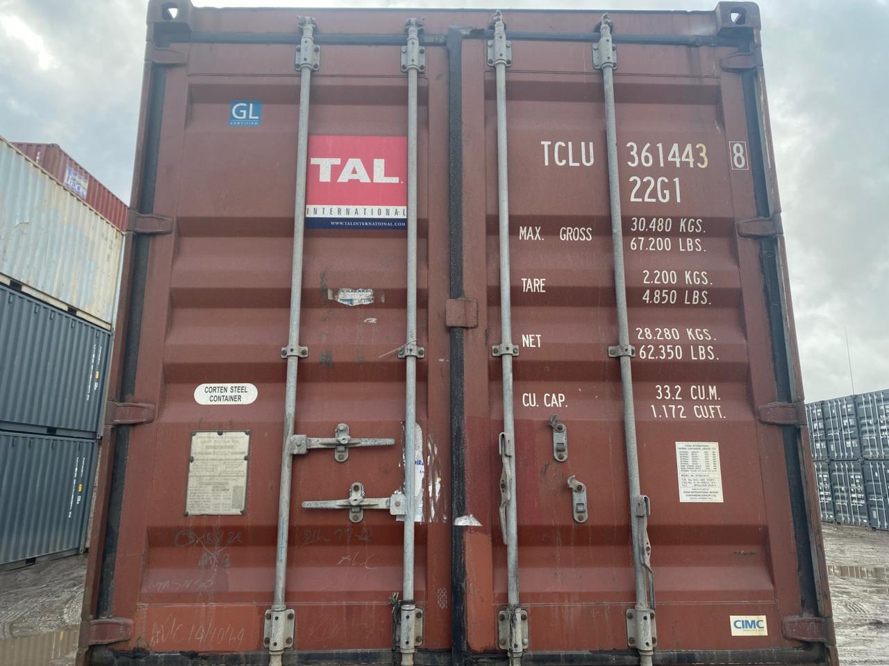 Морской контейнер TCLU3614438